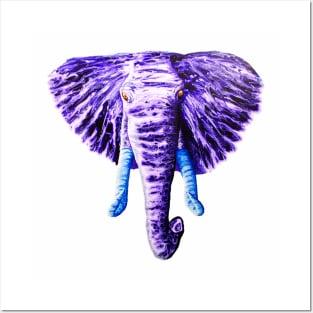 Drippy Elephant Posters and Art